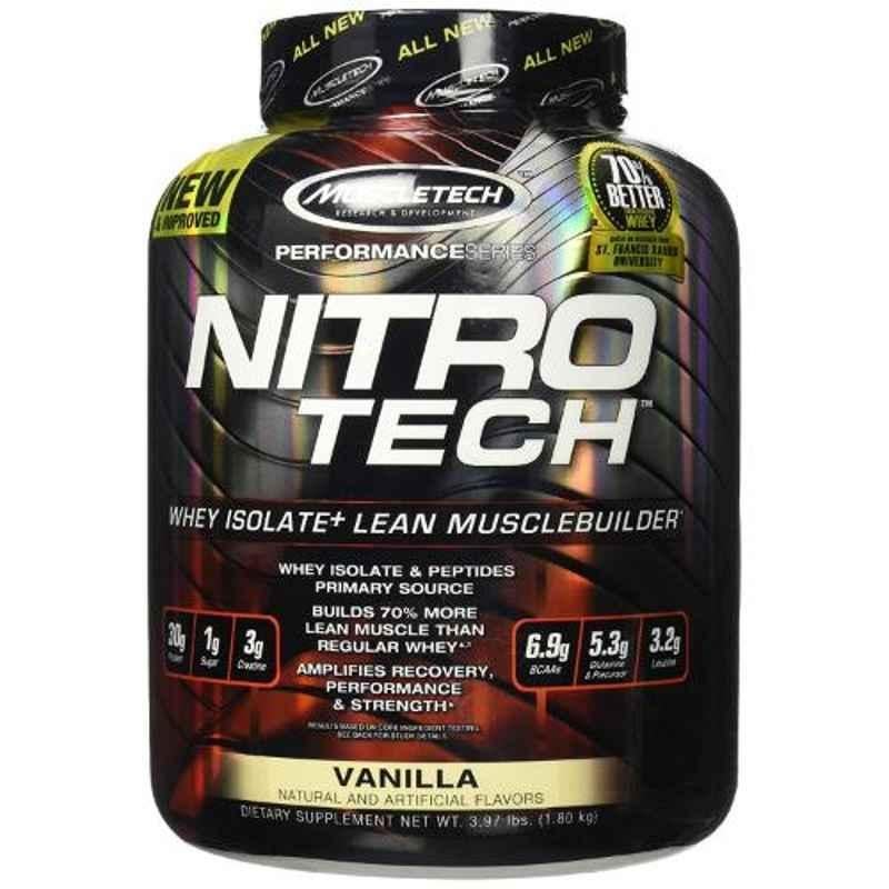 MuscleTech Nitrotech Performance Series 3.97lbs Vanilla Whey Protein