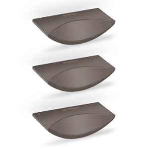 Plantex Knobs for Drawer/Rectangular Drawer Knob/Pull-Push Knobs for Kitchen/Bedroom Drawer (Pack of 3) Satin Black