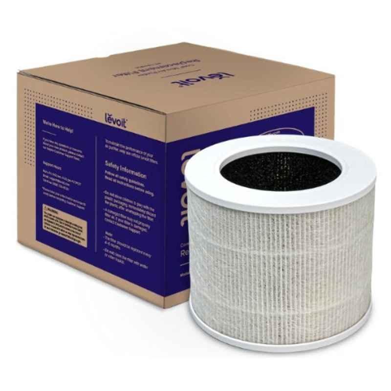 Levoit Core Mini-RF HEPA White 3-in-1 Air Purifier Replacement Filter, LRF-C161-WAS