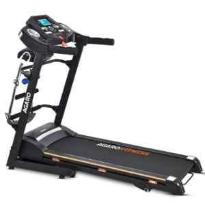 AGARO Fitness Strive Plus 1.75HP Motorized Treadmill with Manual Incline & Massager