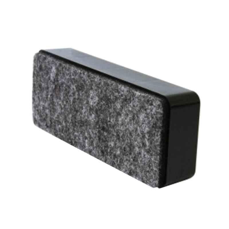 Deli 7834 Magnetic White Board Eraser, Black