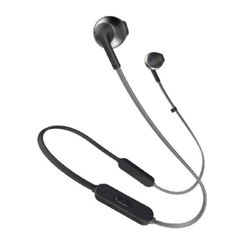JBL 12.5mm 6hrs Black Wireless Bluetooth Ear Headphone, JBL-T205BT-BLACK