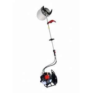 Asha Agri 2HP 52CC 2 Stroke Petrol Operated Backpack Brush Cutter Machine with 80T, 2T Blade & Tap-n-Go Harvester Attachment, ABC-522-BP