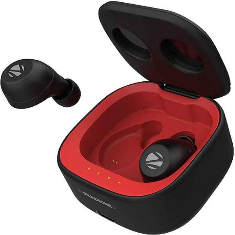 Zebronics Zeb-Sound Bomb S1 Red in Ear Wireless Earbuds with Mic