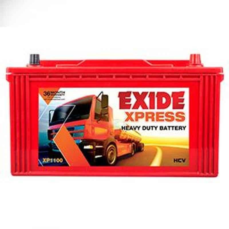 Exide Xpress 12V 110Ah Right Layout Battery, XP1100