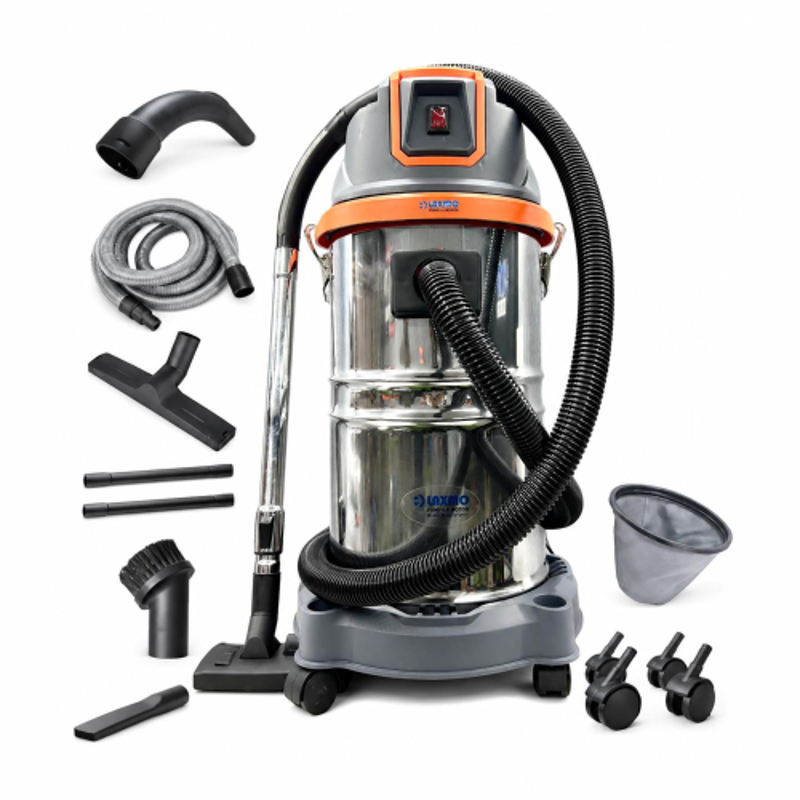 Laxmo 1800W 50 Litre Wet & Dry Vacuum Cleaner with Accessories, LXVC-50