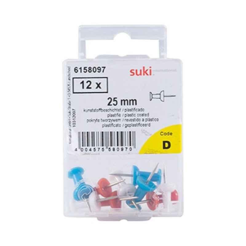 Suki 18mm Plastic Map Pins, ACE250814 (Pack of 2)