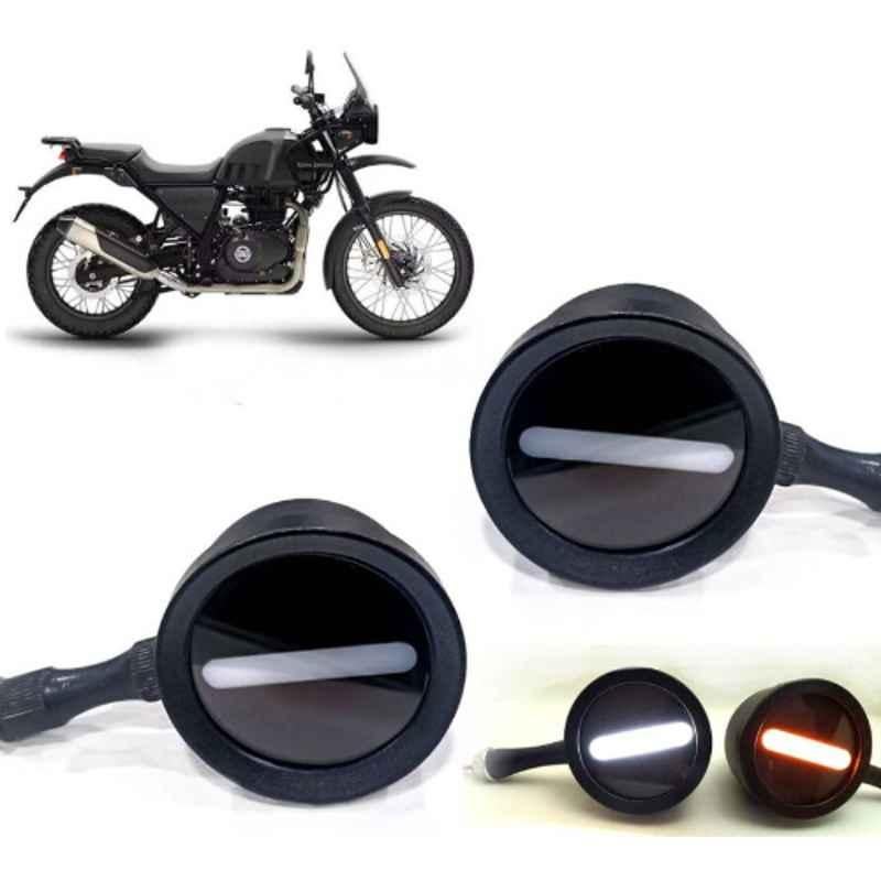 Buy Auto Pearl Pcs 12V Black Bike Front LED Indicator Light Set