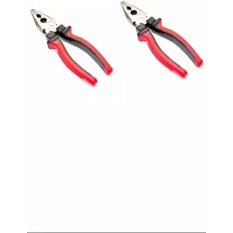Sky Blue 8 inch Iron Lineman Plier (Pack of 2)