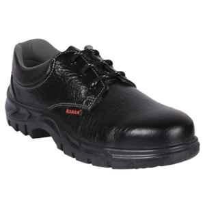 Karam FS 02 Steel Toe Black Work Safety Shoes, Size: 7