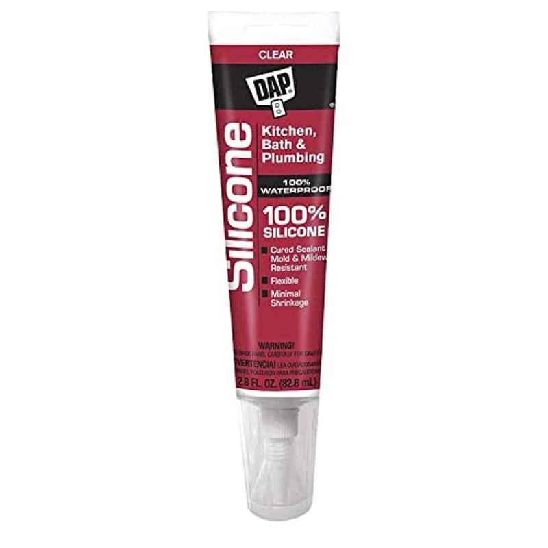 DAP 2.8oz Kitchen & Bath Silicone Rubber Sealant