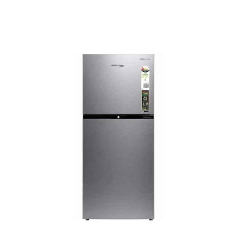 Voltas RFF315D/1WPV100RXID 268 Litre 1 Star Hairline Silver Frost Free Double Door Refrigerator, 1101698