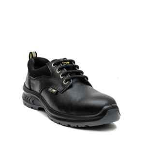 Hillson Claws 02 Leather Black Safety Shoes, AB061, Size: 9