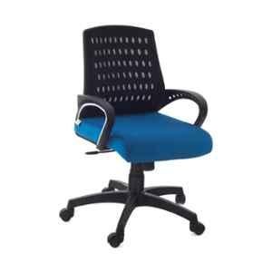 da urban boom mid back mesh revolving chair with wheels