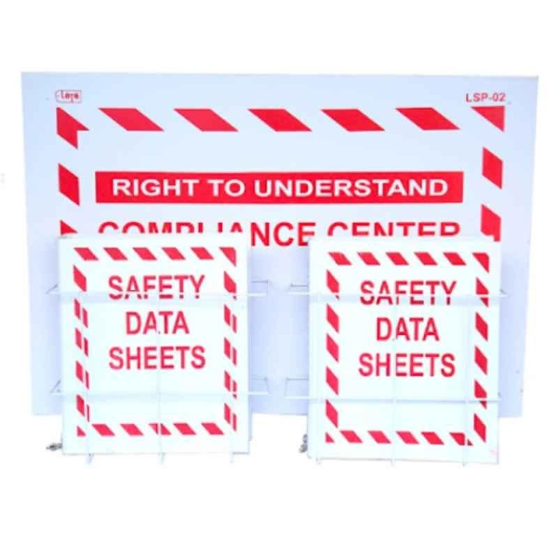 LOTO-LOK 555x740x115mm Safety Data Sheets Includes Stations, LSP-02