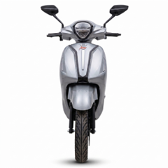 Amo Electric Bikes Feisty E1 LA 25km/hr 60V Non RTO Grey Electric Scooter with 60-70 km Per Charge Range