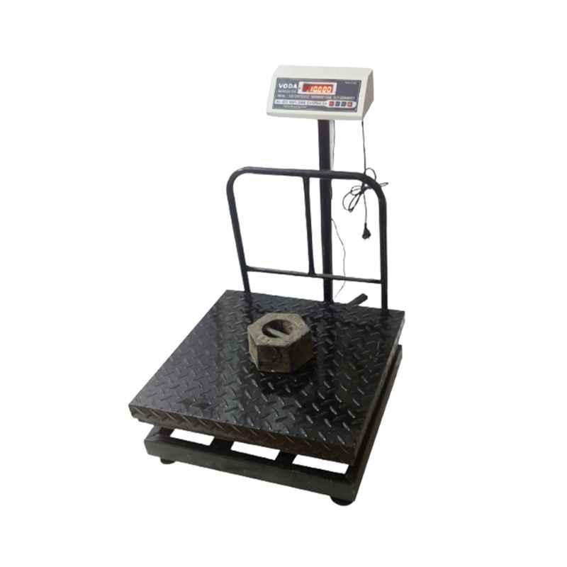 Voda 500kg and 50g 100g Accuracy Heavy Duty Steel Platform Digital Weighing Scale with 1 Year Warranty