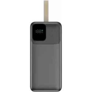 I Kall IKPB30 65W 30000mAh Fast Charging Black Power Bank,with LED Display, IKPB30-BLK