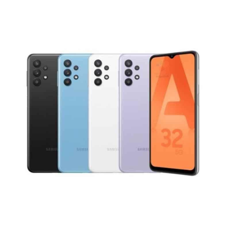 Samsung Galaxy A32 6.5 inch 6GB/128GB 5000mAh Awesome White 5G Dual SIM Smartphone, SMA326