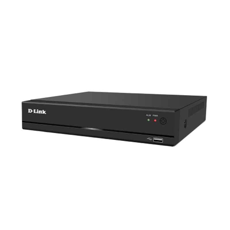 D-Link 8 Channel H.265+ 1 SATA Metal HD 1080p Lite DVR, DVR-F2108-M2