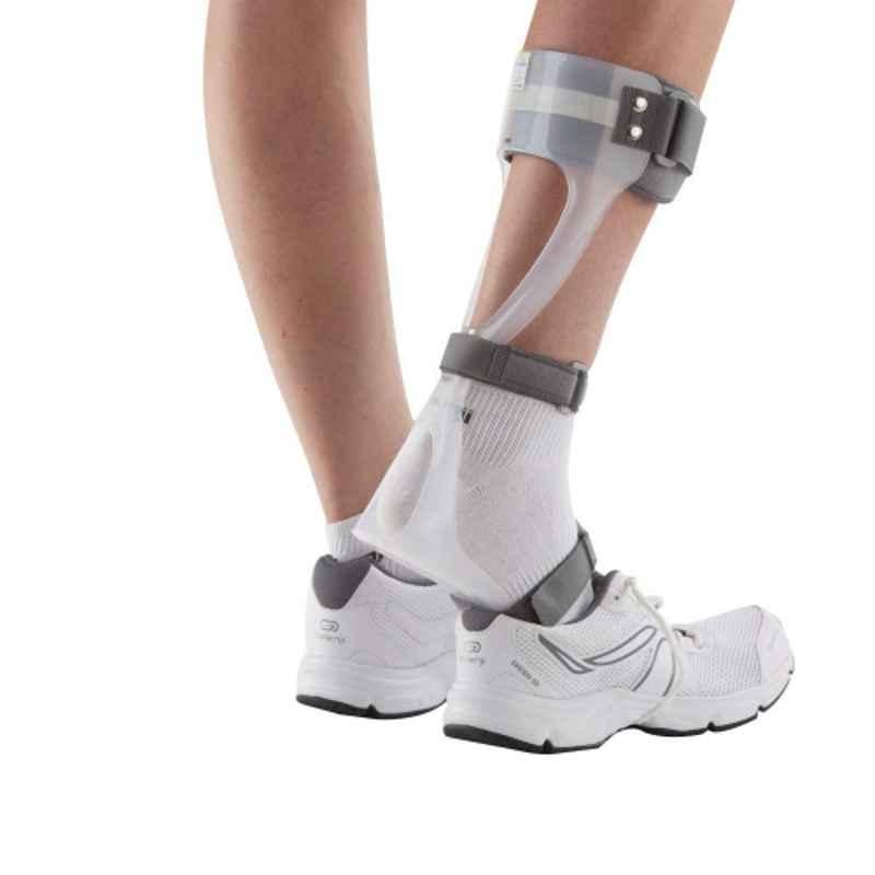 Fidelis Healthcare Elastic & Plastic White Left Leg Foot Drop, FA011-1107, Size: S