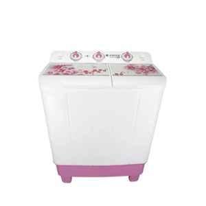 Singer Maxiclean 6500 Plus 6.5Kg White & Pink Semi-Automatic Top Loading Washing Machine, 210015404251279