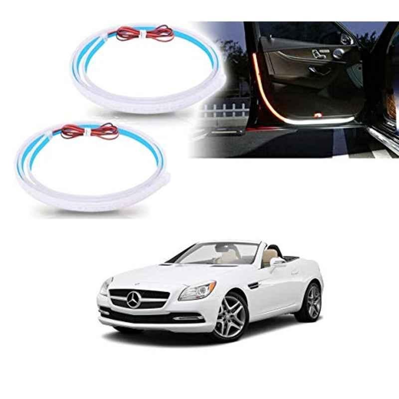 Kozdiko 2 Pcs 120cm Car Door Opening Warning LED Strips Safety Light Set for Mercedes Benz SLK-Class