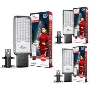 Murphy Velar 50W 6500K Aluminium Cool White Outdoor LED Street Light (Pack of 3)