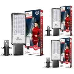 Murphy Velar 50W 6500K Aluminium Cool White Outdoor LED Street Light (Pack of 3)