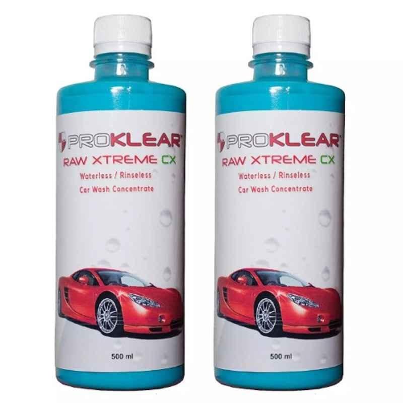 Proklear xTRCx1000 1 L E14x14x20 cm Liquid Car Cleaning Car Dry Wash (Pack of 2)