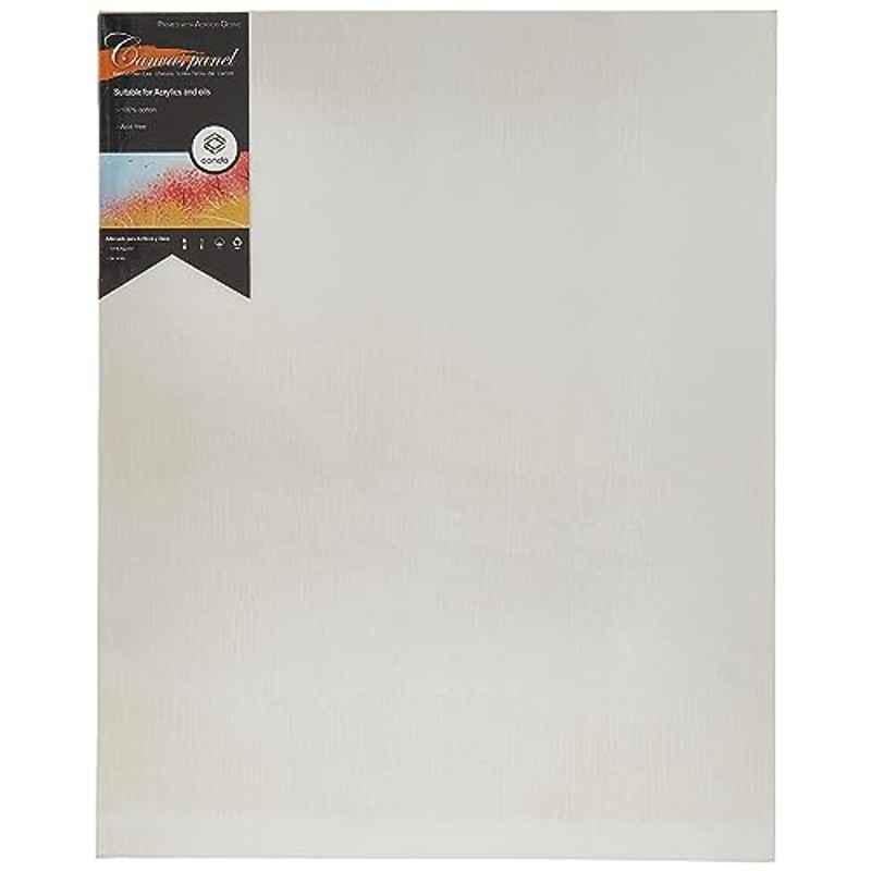 Conda 40x50cm White Canvas Panel, CD-A30609-4050