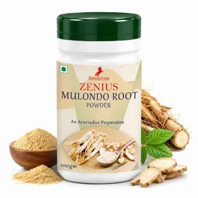Zenius India 100g Mulondo Root Powder for Supports Physical, Mental Wellness & Supports Mens Reproductive Health