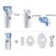 Sahyog Wellness White & Blue Traveller Mesh Nebulizer with USB Port, YS32