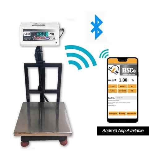 Buy Hsco 500kg 600x600mm Stainless Steel Electronic Mobile Platform Weighing  Scale, PLSSCHI500 Online At Best Price On Moglix