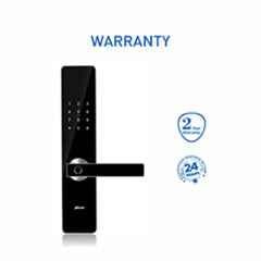 Ozone Biometric Black Satin Chrome Smart Door Lock, OZ-FDL-01 Life STD