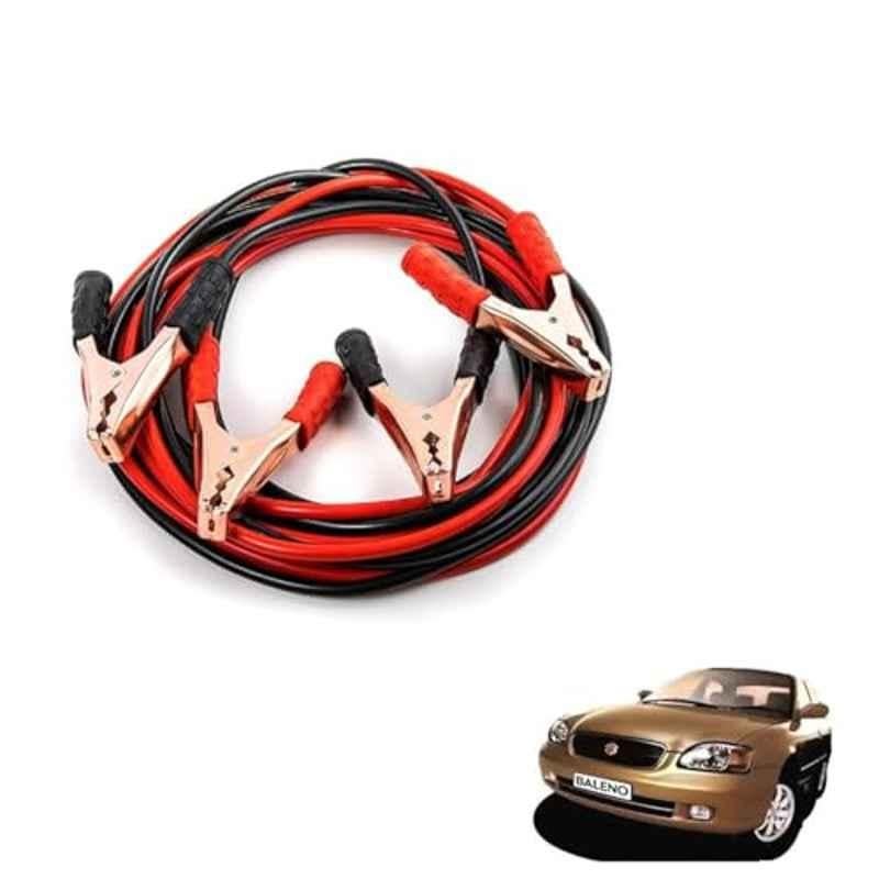 Kozdiko Heavy Duty Auto Jumper Battery Booster Wire Clamp with Alligator Wire for Maruti Suzuki Baleno Old