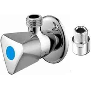 Fastgear Triangle Stainless Steel Angle Wall Cock Set with 1 inch Wall Extension