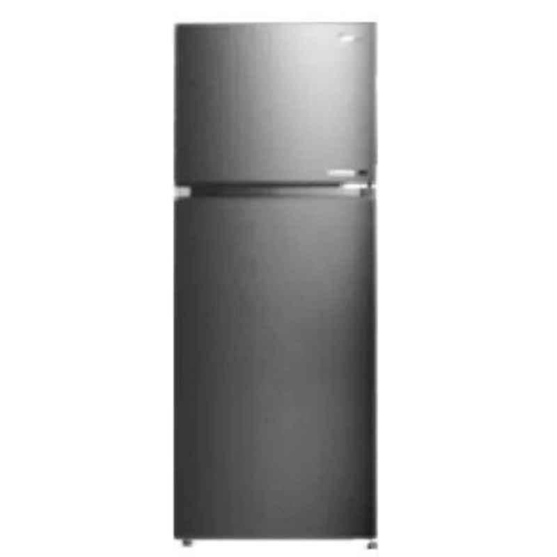 Midea 466L Silver Double Door Refrigerator, MDRT645MTE46D