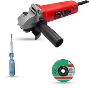 Walkers 800W 4 inch Angle Grinder with Grinding Wheel & Line Tester, WKCB466