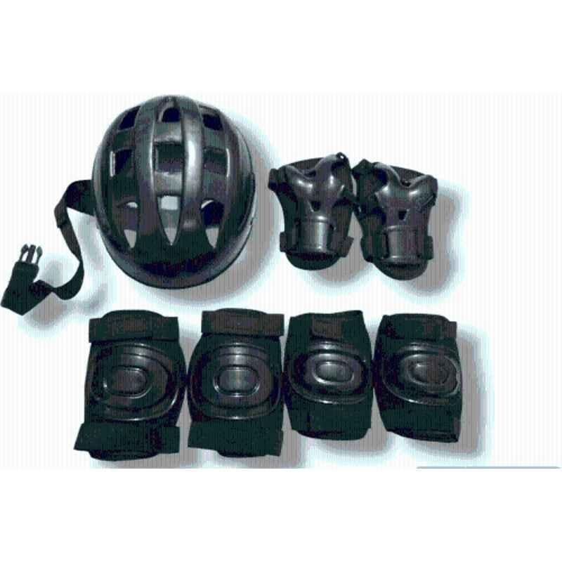 RB International Plastic & EVA Foam Black Skating kit New Kit-369 Skating Kit