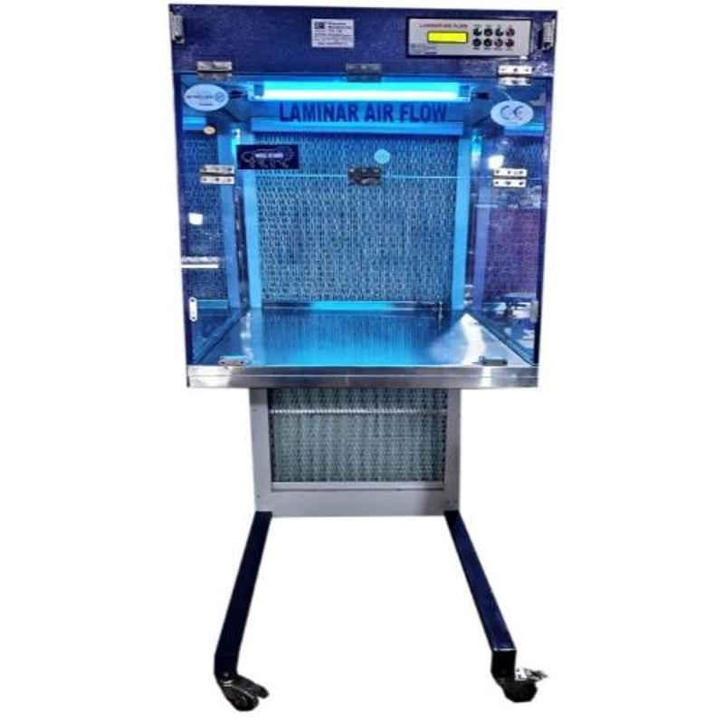 UR Biocoction 6x2x2ft Mild Steel Horizontal Laminar Air Flow Cabinet