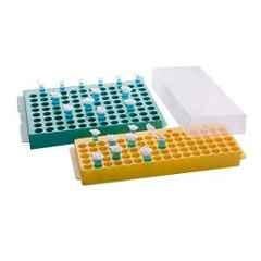 Abdos 6Pcs 96 Slots Reversible Rack for 0.5ml, 1.5ml & 2ml Tubes with Cover, P20206