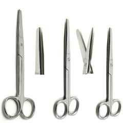 Forgesy 3 Pcs Stainless Steel Dressing Surgical Scissors Set, GSS101