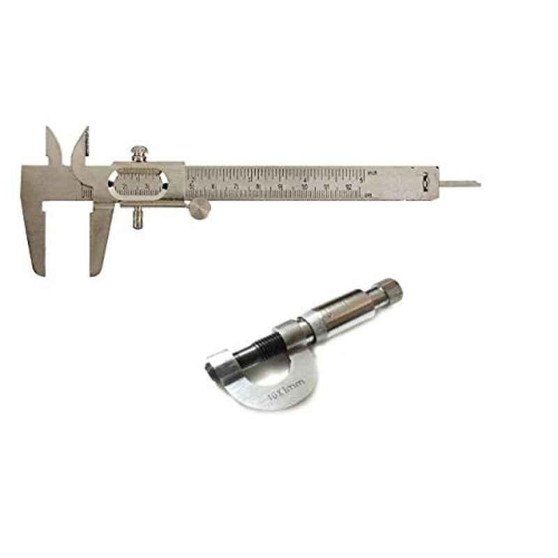 Buy SSU Metal Vernier Caliper with Box 125mm with Micrometer 0 To10mm Free  Shipping Online At Price ₹329