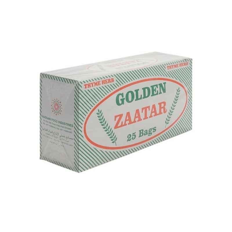 Golden 25 Bags Zaatar Thyme Herbal Tea Box