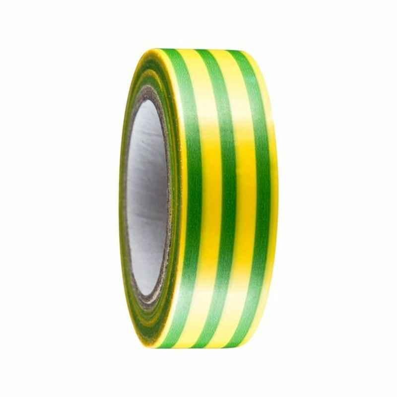Beorol Insulated Tape, IT19ZZ, 10 m, Yellow and Green