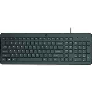 HP 150 Keys Wired Keyboard with LED Indicator, 664R5AA