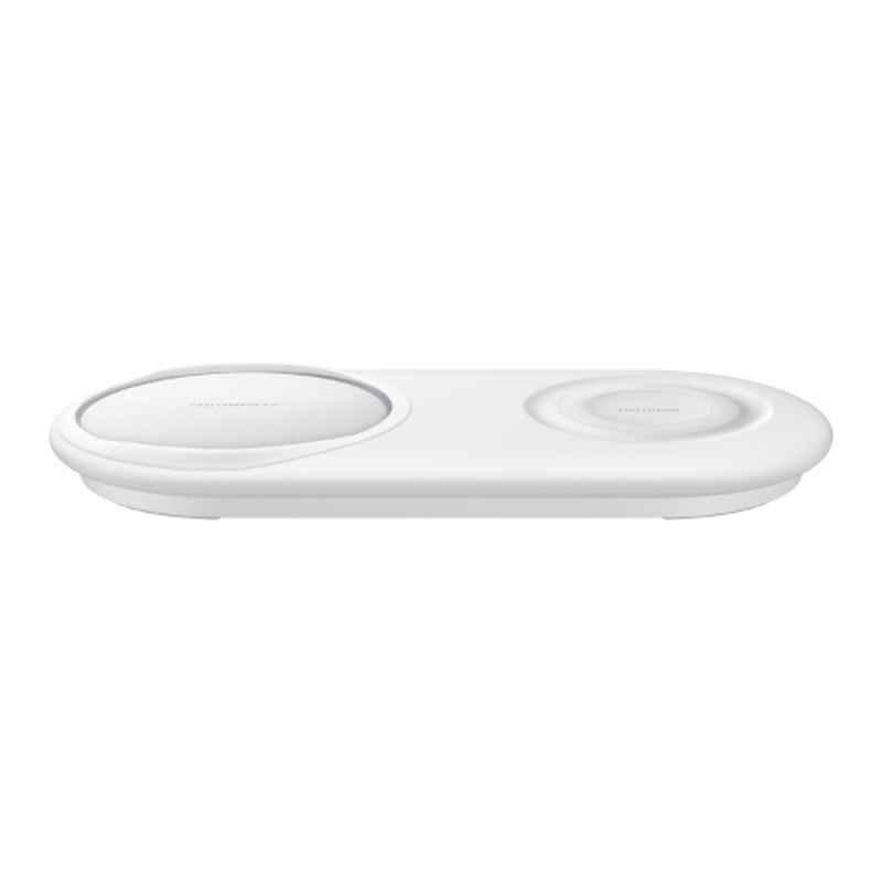 Samsung 2.0 White Wireless Charger Duo Pad, EP-P5200