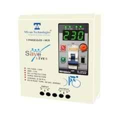 Mivan Technologies 32A Digital ELCB with VA Meter, High-Low Voltage & Overload Protection
