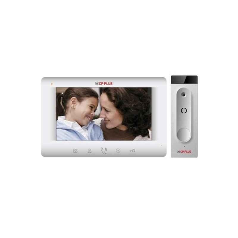 CP Plus CP-UVK-701A 7 inch White TFT Video Door Phone